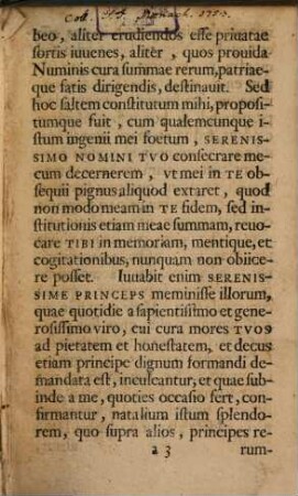 Io. Francisci Buddei P.P. Elementa Philosophiae Instrumentalis seu Institutionum Philosophiae Eclecticae Tomus. Tomus Primus
