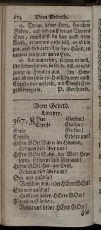 Vom Gebeth