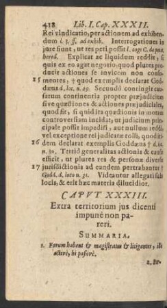 Caput XXXIII.