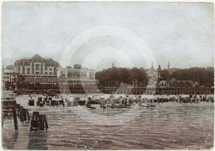 Strand Heringsdorf mit Kurhaus