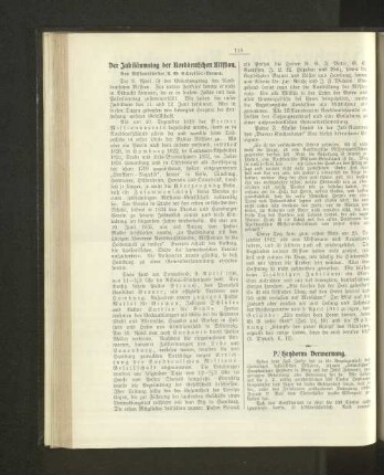 P. Heydorns Verwarnung.