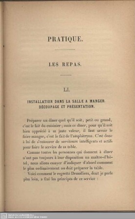 Les Repas