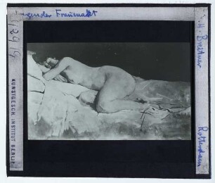 Breitner, Liegender Frauenakt (Rotterdam Boijmans St 7)