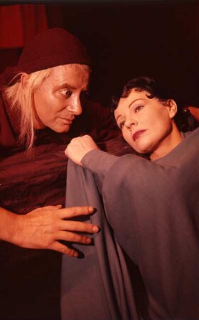 Theater "Iphigenie in Delphi" Hilde Krahl und Richard Münch