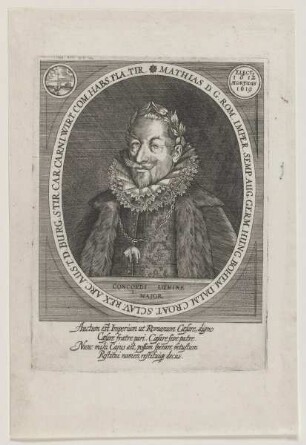 Bildnis des Mathias, Kaiser des Römisch-Deutschen Reiches