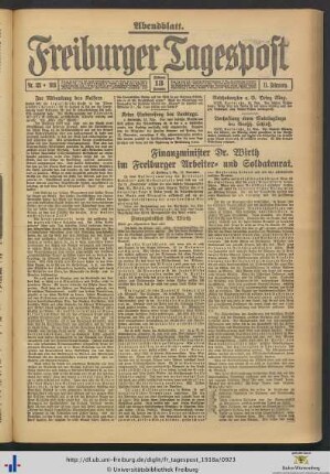 13.11.1918 (Abendblatt)