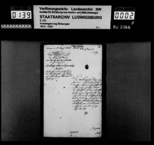 Ortsvorsteher zu Ohrnberg