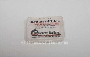 Dose "Kräuter-Pillen"