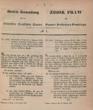 9. Januar-10. Dezember = No. 1-44