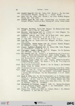 Italien (Nr. 1465-1622)