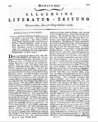 [Schulz, Friedrich]: Kleine Prosaische Schriften / vom Verfasser des Moriz [i.e. Friedrich Schulz]. - Weimar : Hoffmann, 1788