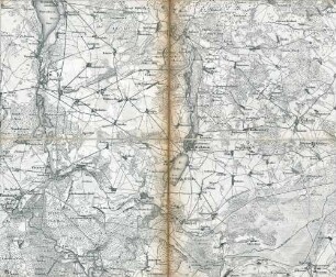 124 Wollstein. Topographische Karte vom östlichen Theile der [preussischen] Monarchie (Generalstabskarte)