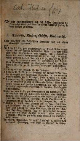 Verzeichniß neuer Bücher ... welche ... bei Johann Palm, Buchhändler in München, ... um beigesetzte billige Preise zu haben sind. 67. 1831 (1832)