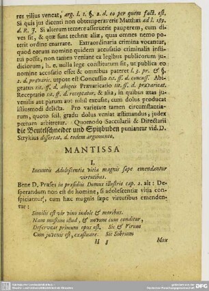 Mantissa
