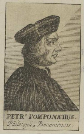 Bildnis des Petrus Pomponatius