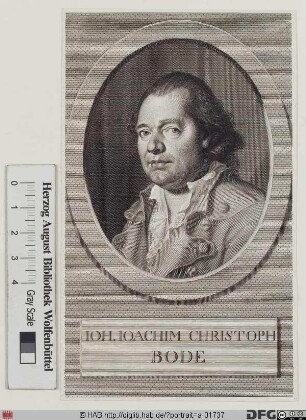 Bildnis Johann Joachim Christoph Bode
