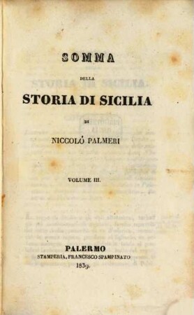 Somma della Storia di Sicilia, 3
