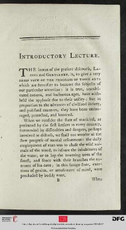 Introductory lecture