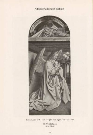 Die Verkündigung (linker Flügel)