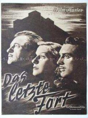 Filmzeitschrift zu dem amerikanischen Spielfilm "Das letzte Fort" mit Cary Grant