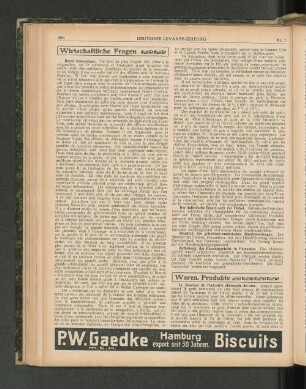 Wirtschaftliche Fragen