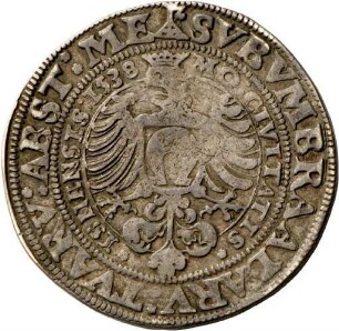 Taler der Reichsstadt Isny, 1538