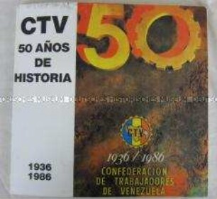 Festschrift zum 50. Jahrestag der Arbeiterkonföderation von Venezuela