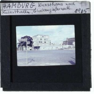 Hamburg, Kunsthalle,Hamburg, Glockengießerwall,Hamburg, Kunsthaus,Hamburg, Heilige-Dreieinigkeits-Kirche