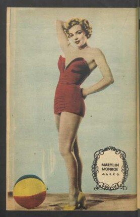 Marilyn Monroe, de la R. K. O. - [Fotografía]