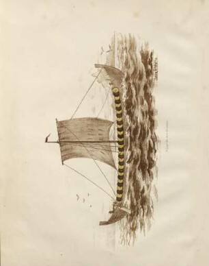 Langskibet fra Gokstad = The Viking-Ship from Gokstad