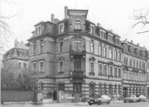 Dresden-Neustadt, Radeberger Straße 58. Wohnhaus (um 1890). Straßenansicht