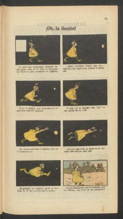 ¡Oh, la ilusión! - [Cómic]