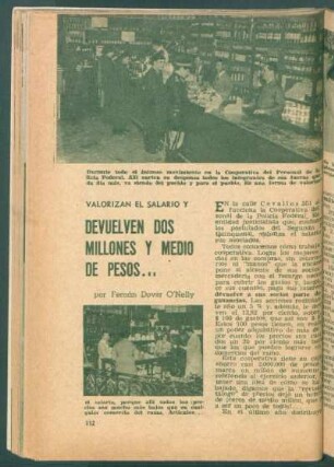 Valorizan el salario y devuelven dos millones y medio de pesos ...