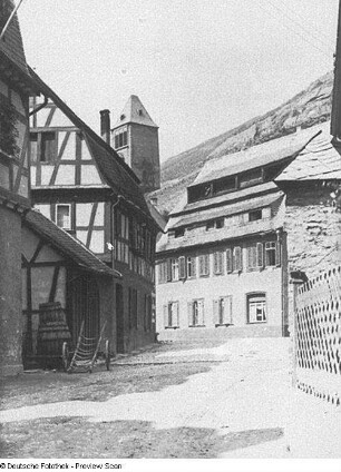 Bacharach. Rosengasse