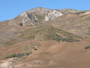Insel Sizilien - Felsenlandschaft : Aufgenommen auf der Insel Sizilien 2005