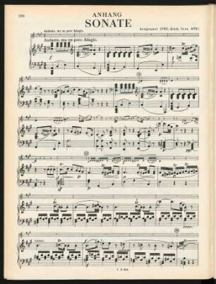 Violino e pianoforte[, KV 402]