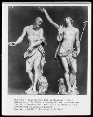 Heiliger Hieronymus und Johannes der Täufer