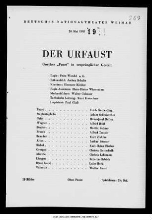 Der Urfaust