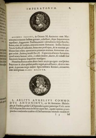 L. Aelius Aurelius Commodus Antoninus,[...] - P. Cornelius Licinius Valerianus,[...]