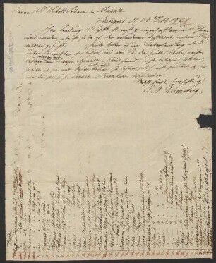 Brief an B. Schott's Söhne : 28.10.1828