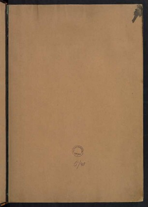 Stempel mit Archivsignatur