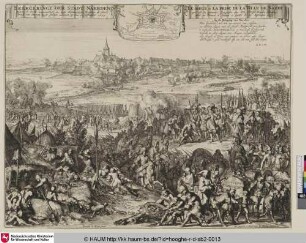 Belegeringe der Stadt Naerden; Le Siege & la Prise de la Ville de Narde; [Einnahme von Naerden; Siege and Capture of Naarden by the Prince of Orange; Siege and Reduction of Naarden, Holland - September 12th 1673]
