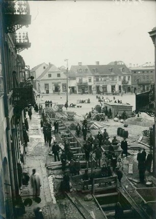Kanalisation Wloclawek Russisch Polen, Russland, 1913