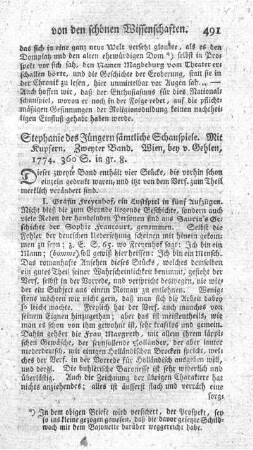 Sämtliche Schauspiele. Bd.2.