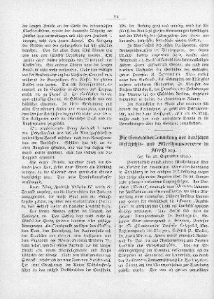 Die Generalversammlung der deutschen Geschichts- und Alterthumsvereine in Straßburg