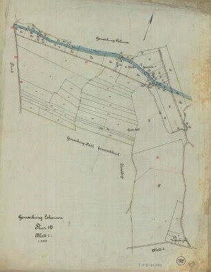 Gemeinde Lohausen Flur 1R, Blatt 1