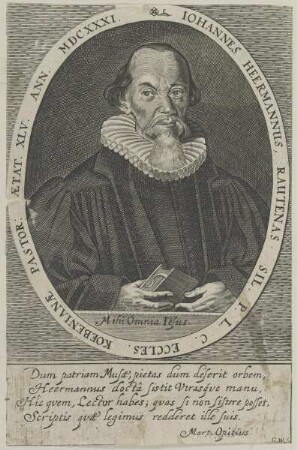 Bildnis des Iohannes Heermannus