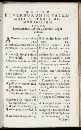 Rerum Et Verborum [...]