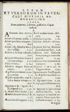 Rerum Et Verborum [...]
