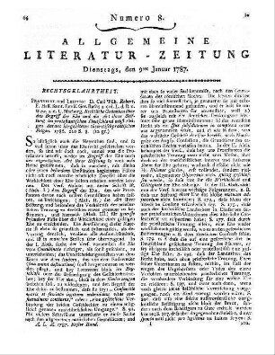 Brousse-Desfaucherets, J. L.: Le mariage secret. Comédie en trois actes en vers. Paris: Duchesne 1786